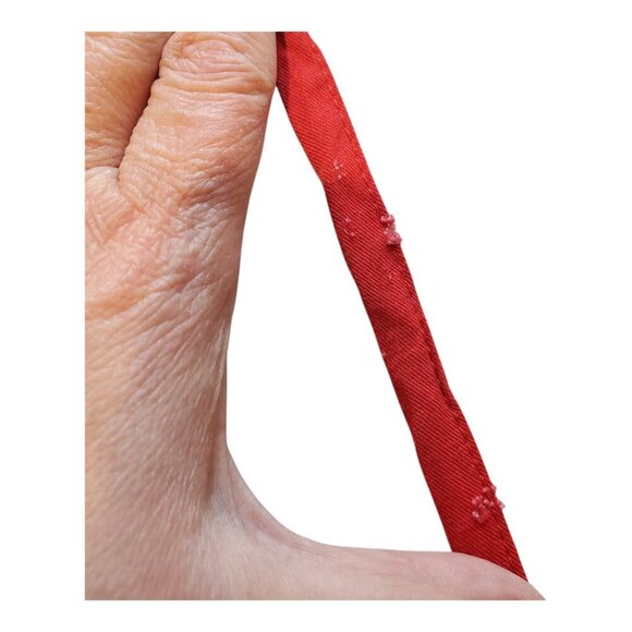 POPSUGAR SZ XS Red Floral Print Short-sleeve Faux Wrap Dress - Picture 7 of 10